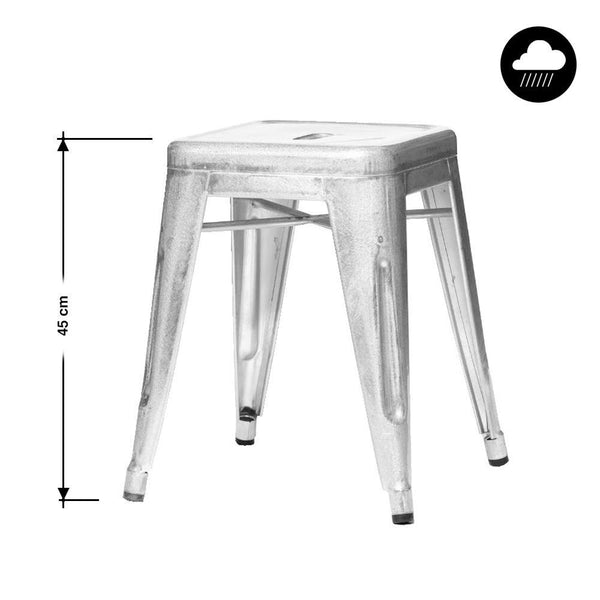HOCKER H45 GALVANISIERT Hocker TOLIX(9338085961)