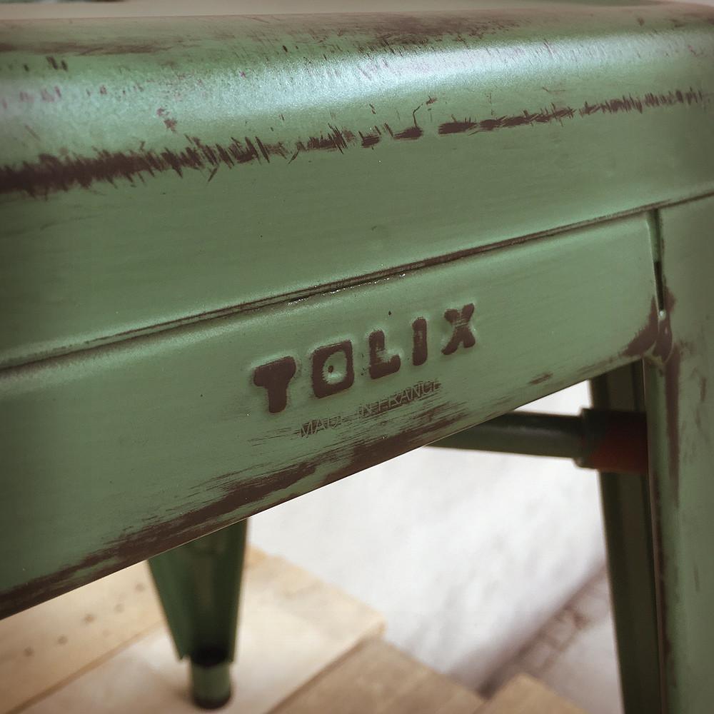 HOCKER H45 RAW PATINIERT GRÜN - DAS_OBJEKT (9332954121)