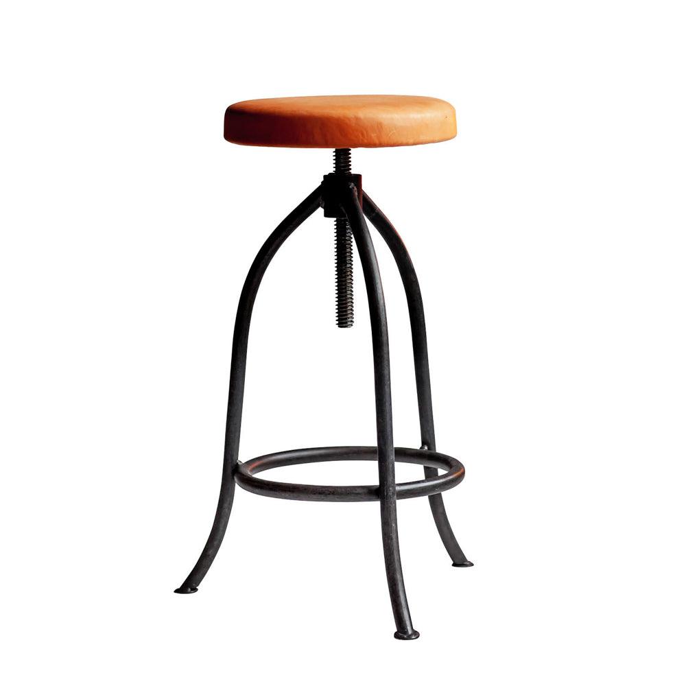 HOCKER MEDIUM – SITZTELLER LEDER - DAS_OBJEKT (6659236823214)
