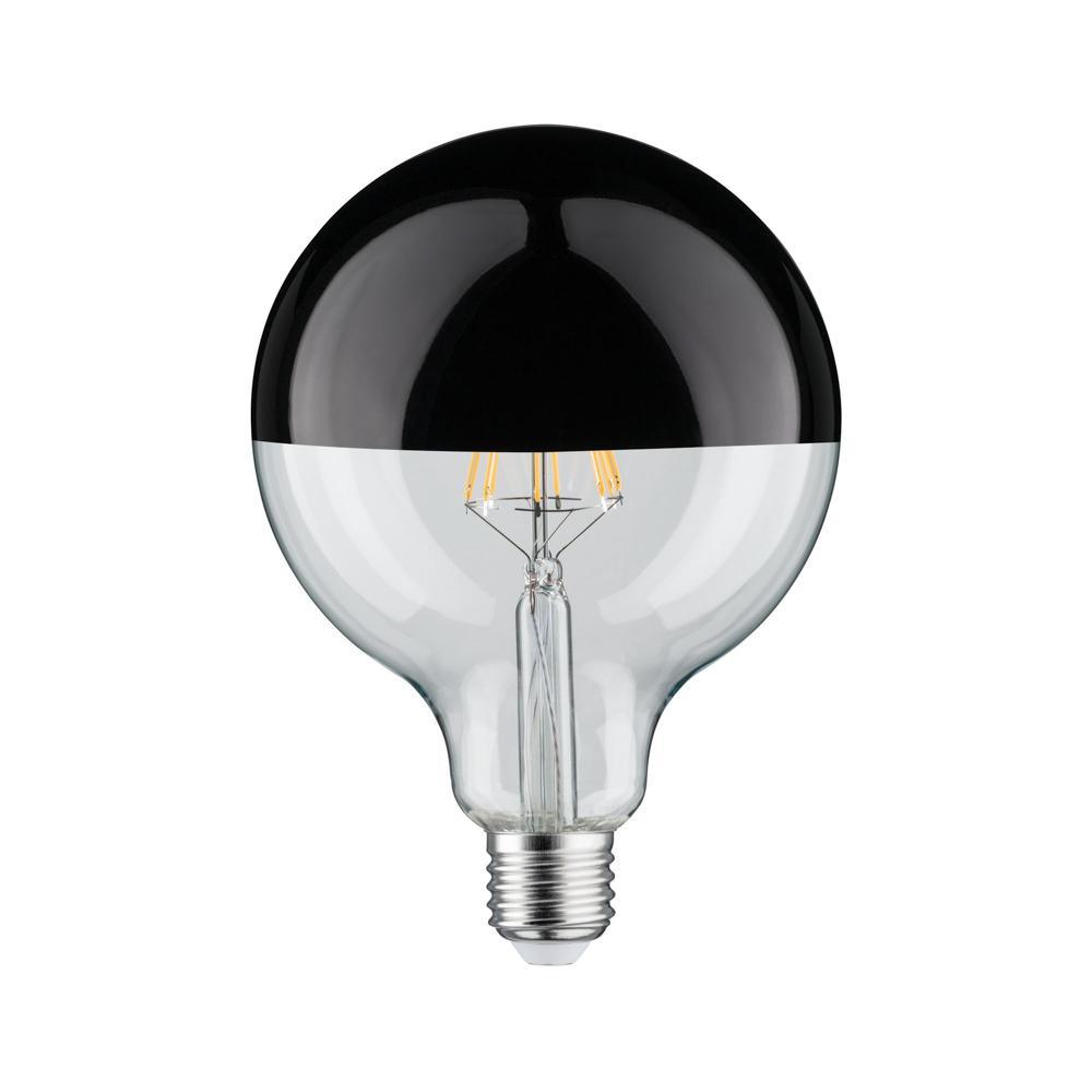 KOPFSPIEGEL GLOBE 125 SCHWARZ LED-LEUCHTMITTEL - DAS_OBJEKT (3160196350033)