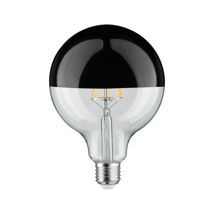 KOPFSPIEGEL GLOBE 125 SCHWARZ LED-LEUCHTMITTEL - DAS_OBJEKT (3160196350033)