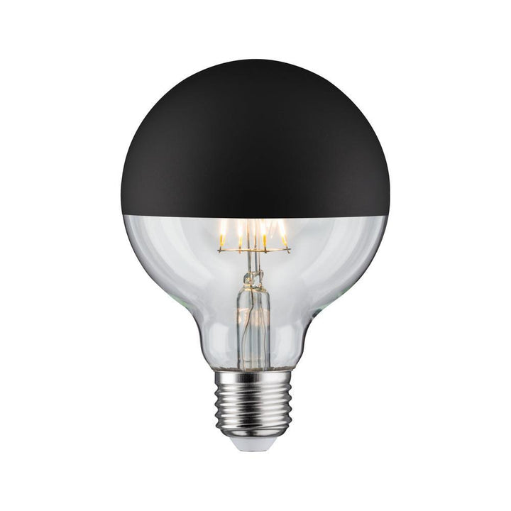 KOPFSPIEGEL GLOBE 95 SCHWARZ LED-LEUCHTMITTEL - DAS_OBJEKT (3159886463057)