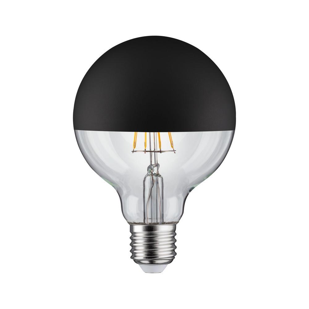 KOPFSPIEGEL GLOBE 95 SCHWARZ LED-LEUCHTMITTEL - DAS_OBJEKT (3159886463057)