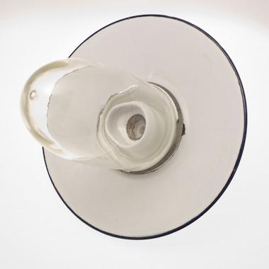 LAMPE EMAILLE GROSS GLAS - DAS_OBJEKT (9441476425)