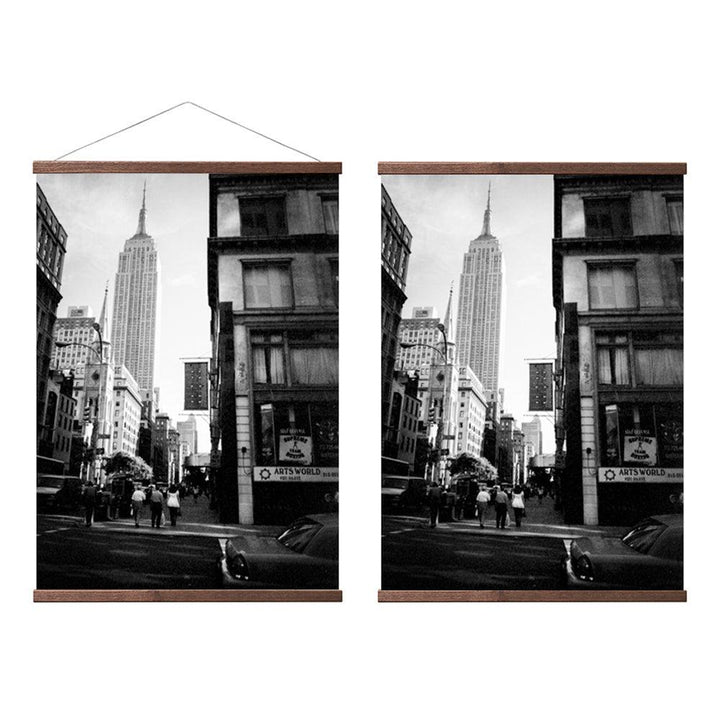 MAGNETIC FRAME DARK ASH – BILDERRAHMEN "ALTE LANDKARTE" - DAS_OBJEKT (7859323011285)