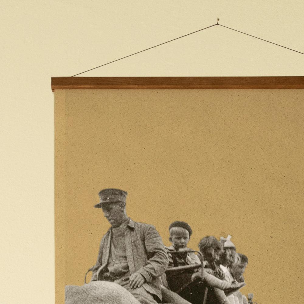 MAGNETIC FRAME DARK ASH – BILDERRAHMEN "ALTE LANDKARTE" - DAS_OBJEKT (7859323011285)