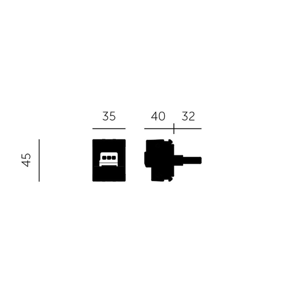 MODUL K45 – DREHDIMMER 100W LED 2-WEG - DAS_OBJEKT (7677040820437)