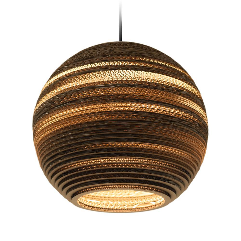 MOON KARTON-LAMPE / HÄNGELEUCHTE - DAS_OBJEKT (9327594377)