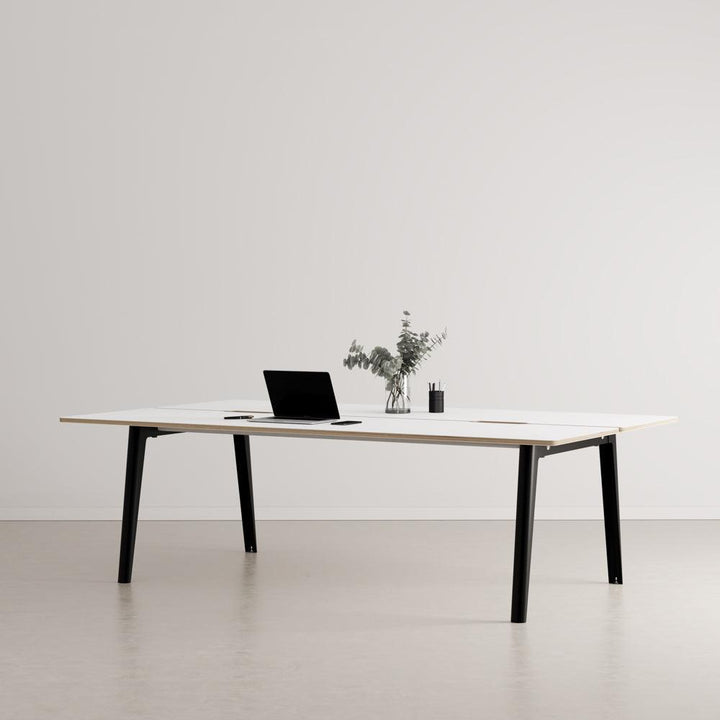 NEW MODERN BENCH FOR 4 / 2400 – 4ER-ARBEITSTISCH - DAS_OBJEKT (7309433798830)