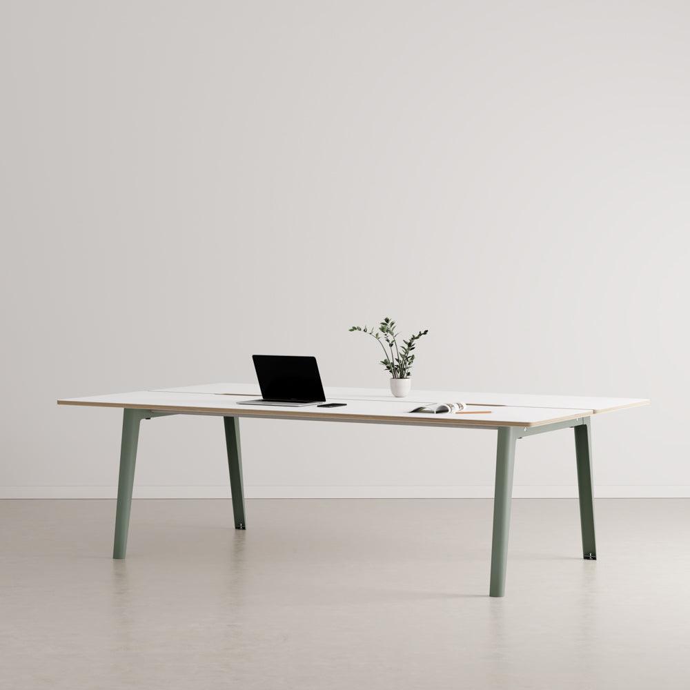 NEW MODERN BENCH FOR 4 / 2400 – 4ER-ARBEITSTISCH - DAS_OBJEKT (7309433798830)