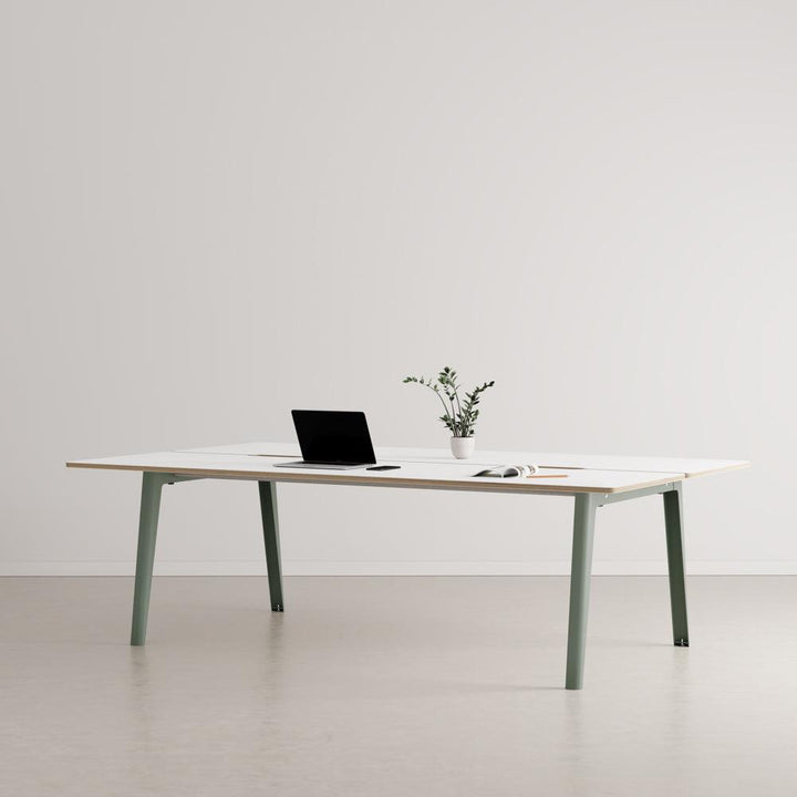NEW MODERN BENCH FOR 4 / 2400 – 4ER-ARBEITSTISCH - DAS_OBJEKT (7309433798830)