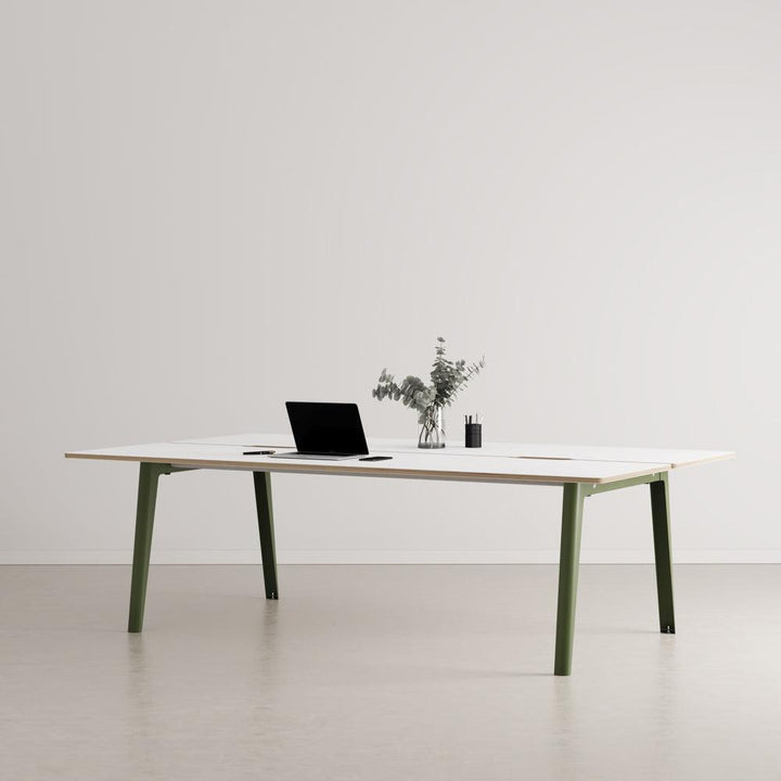 NEW MODERN BENCH FOR 4 / 2400 – 4ER-ARBEITSTISCH - DAS_OBJEKT (7309433798830)