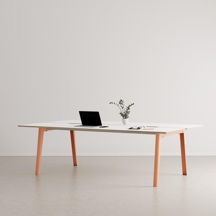 NEW MODERN BENCH FOR 4 / 2400 – 4ER-ARBEITSTISCH - DAS_OBJEKT (7309433798830)