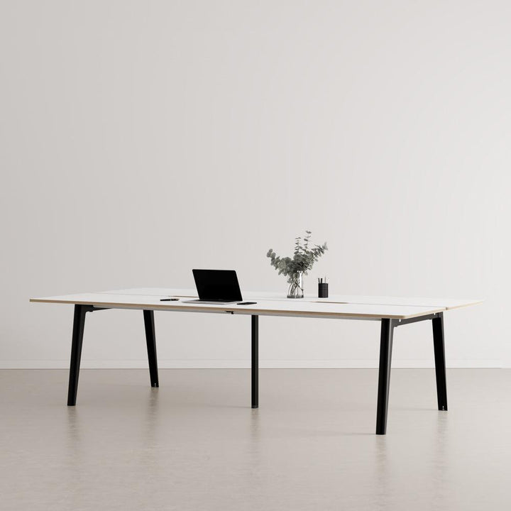 NEW MODERN BENCH FOR 4 / 2800 – 4ER-ARBEITSTISCH - DAS_OBJEKT (7309440483502)