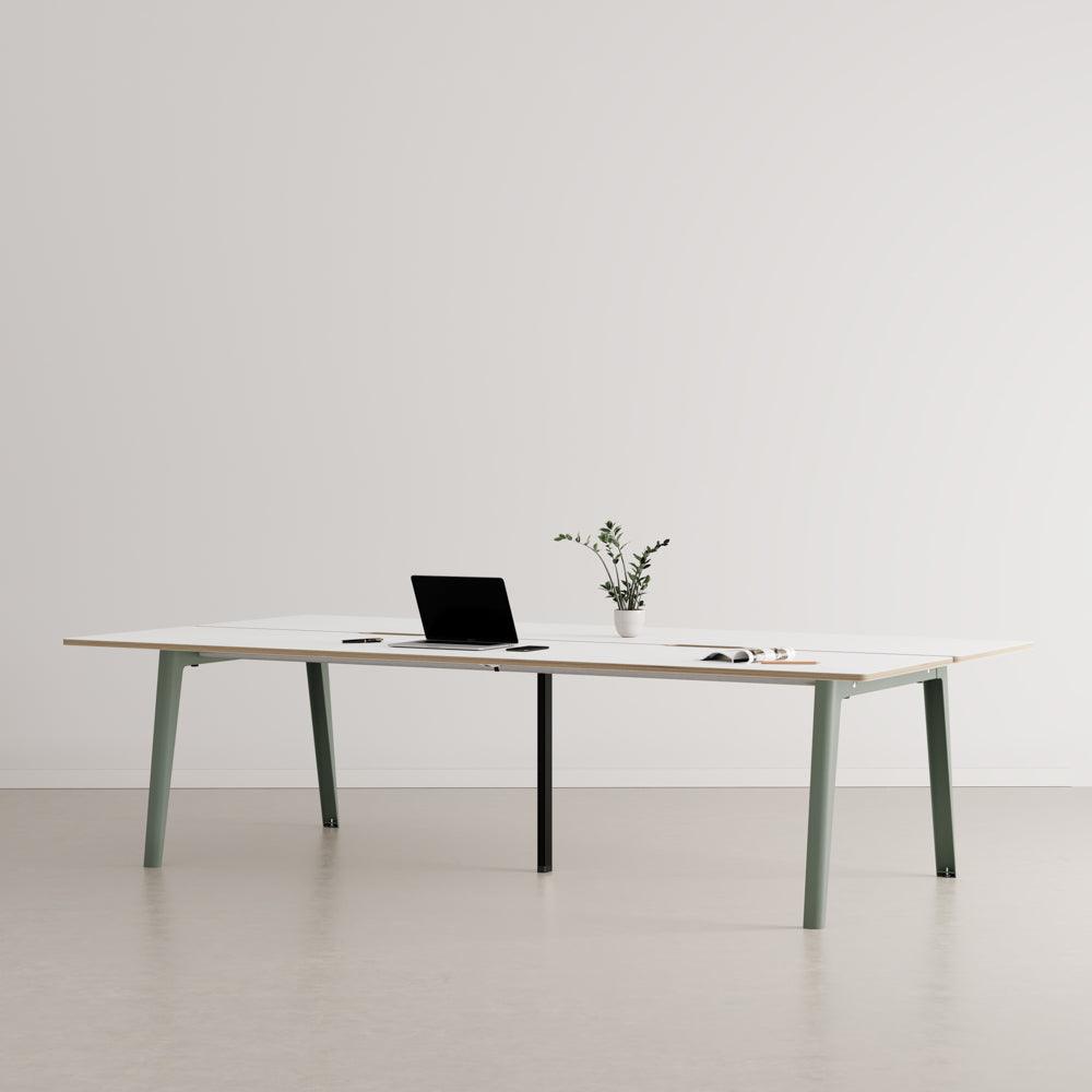 NEW MODERN BENCH FOR 4 / 2800 – 4ER-ARBEITSTISCH - DAS_OBJEKT (7309440483502)