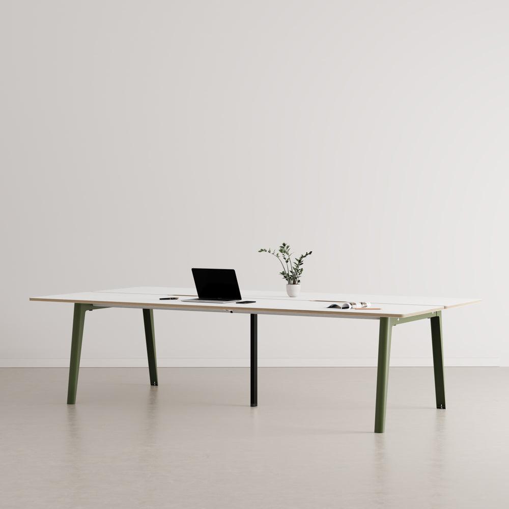 NEW MODERN BENCH FOR 4 / 2800 – 4ER-ARBEITSTISCH - DAS_OBJEKT (7309440483502)