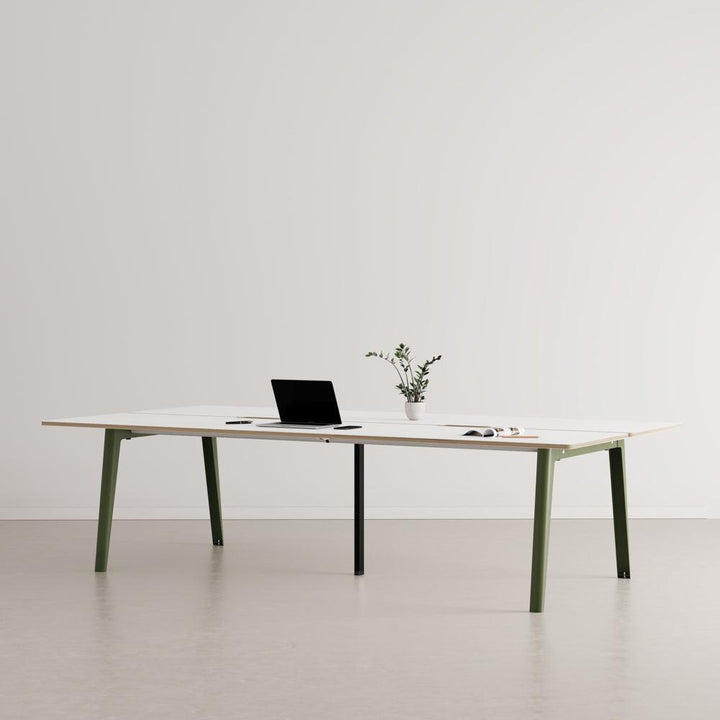 NEW MODERN BENCH FOR 4 / 2800 – 4ER-ARBEITSTISCH - DAS_OBJEKT (7309440483502)