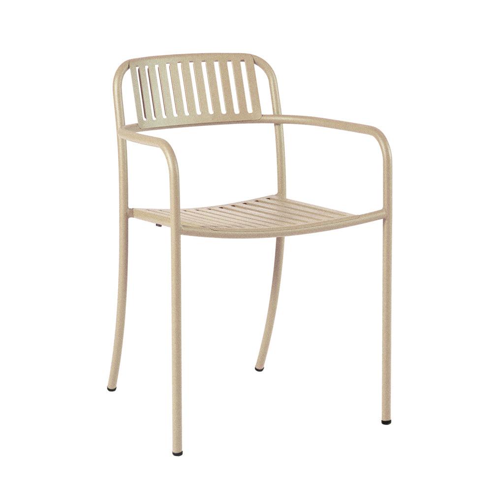 PATIO ARMSTUHL LAMELLEN INOX - DAS_OBJEKT (4443740536913)