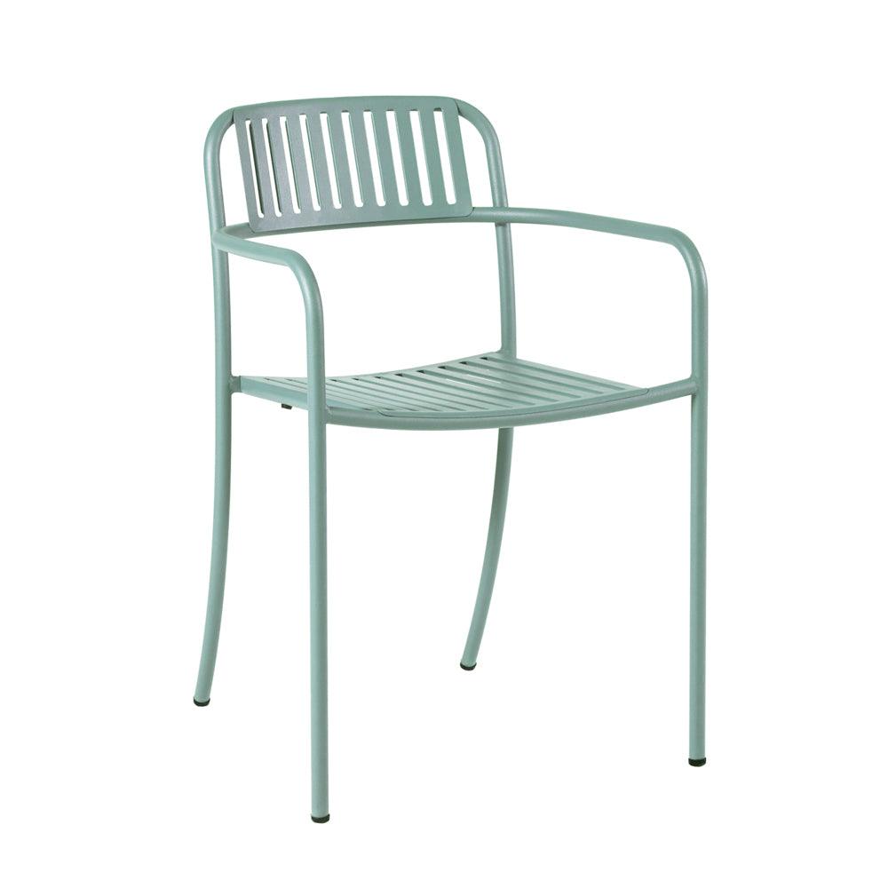 PATIO ARMSTUHL LAMELLEN INOX - DAS_OBJEKT (4443740536913)