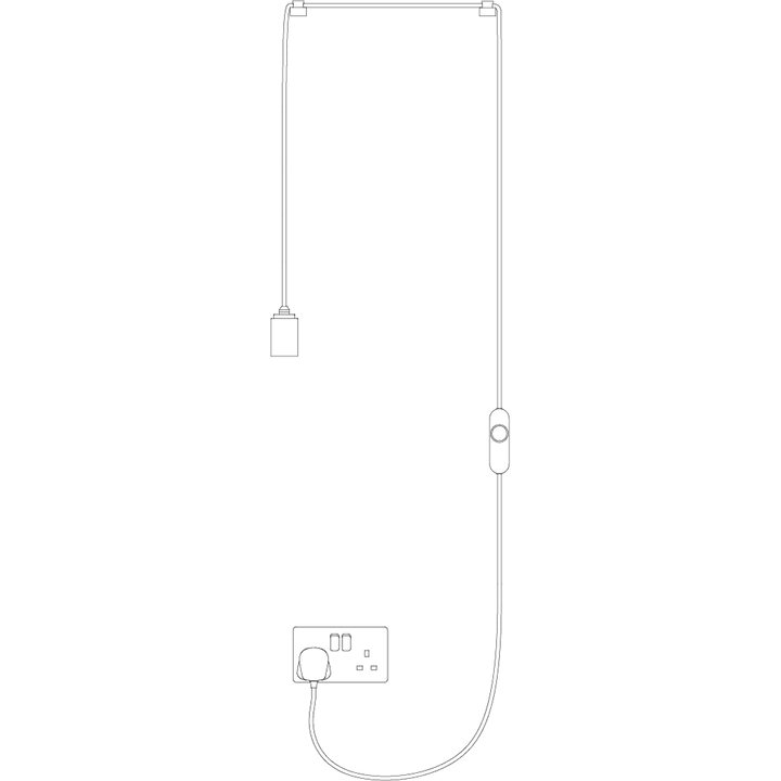 PLUG-IN PENDANT BRASS – PENDELLEUCHTE - DAS_OBJEKT (7655843266773)