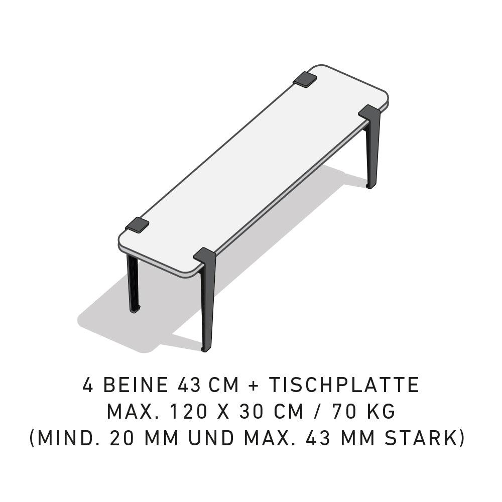 TISCHBEIN TIPTOE 43 - DAS_OBJEKT (4584130412625)
