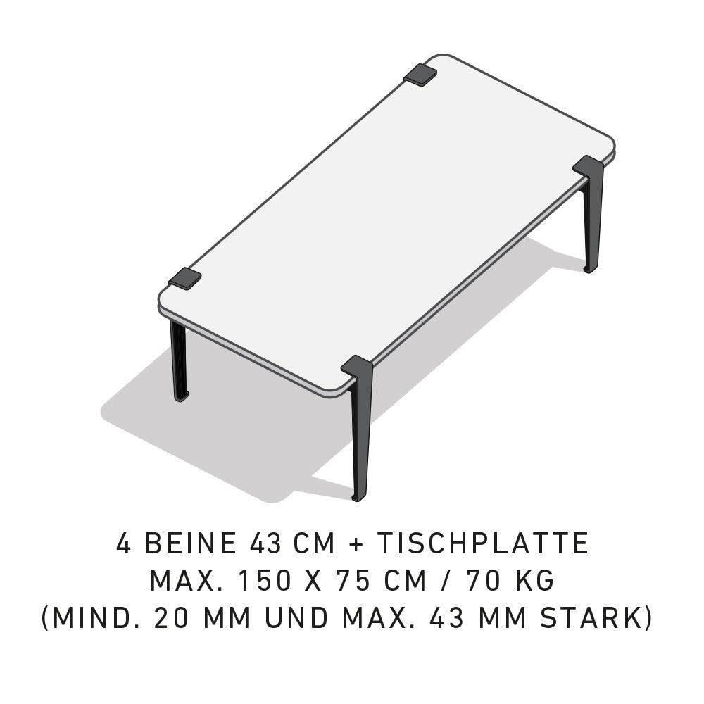 TISCHBEIN TIPTOE 43 - DAS_OBJEKT (4584130412625)