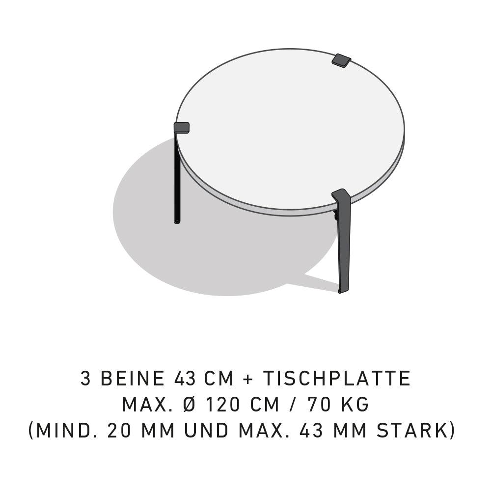 TISCHBEIN TIPTOE 43 - DAS_OBJEKT (4584130412625)