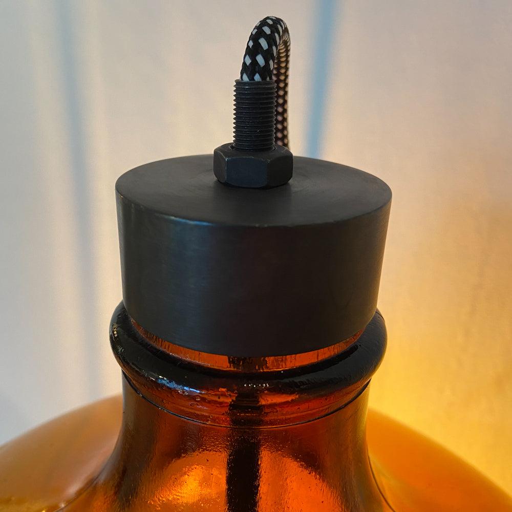 VINTAGE APOTHEKERFLASCHE LAMPE GROSS - DAS_OBJEKT (7473621958869)