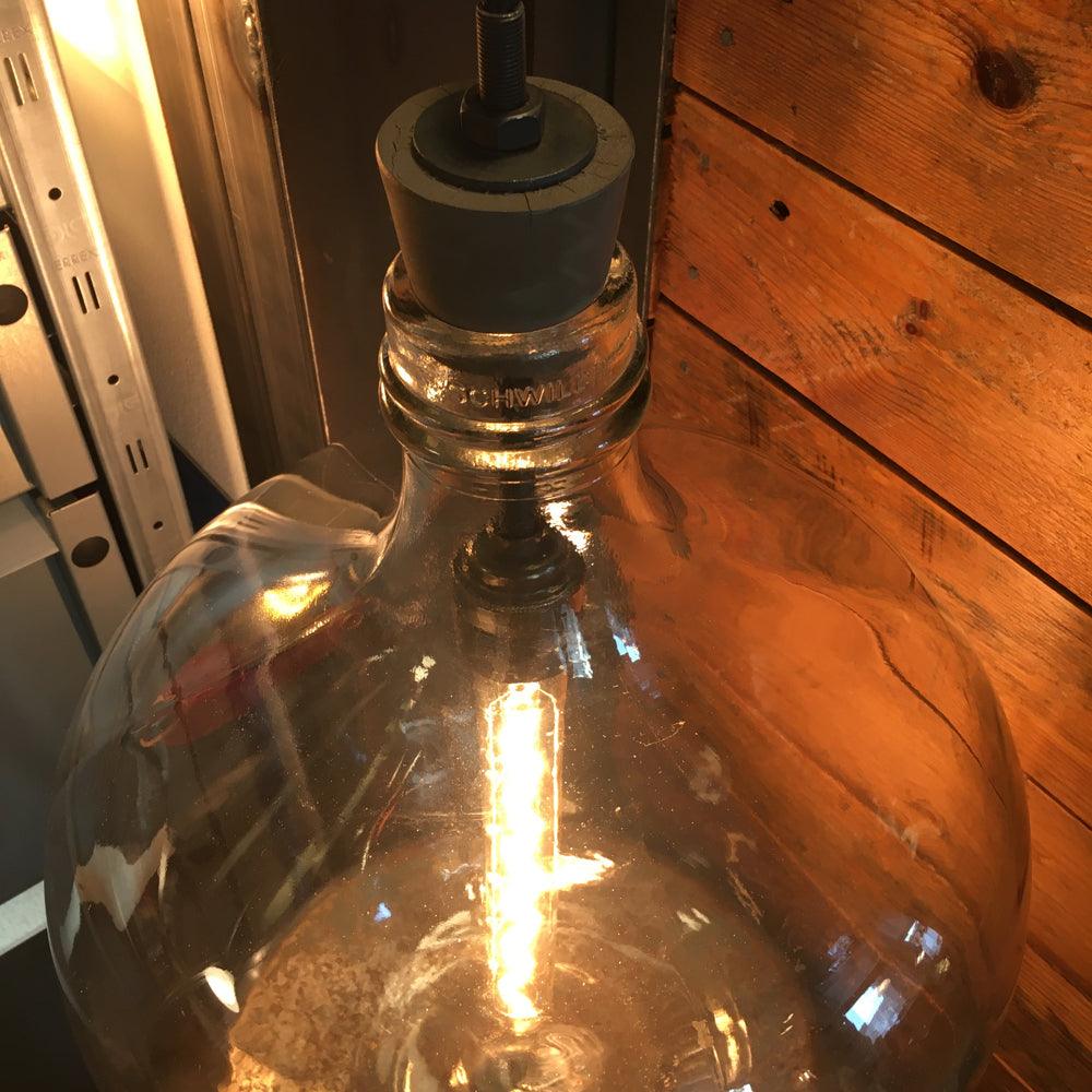 VINTAGE BALLONFLASCHE LAMPE - DAS_OBJEKT (6059387453614)