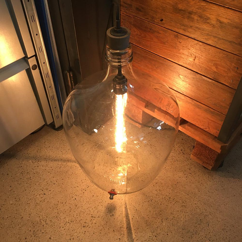 VINTAGE BALLONFLASCHE LAMPE - DAS_OBJEKT (6059387453614)