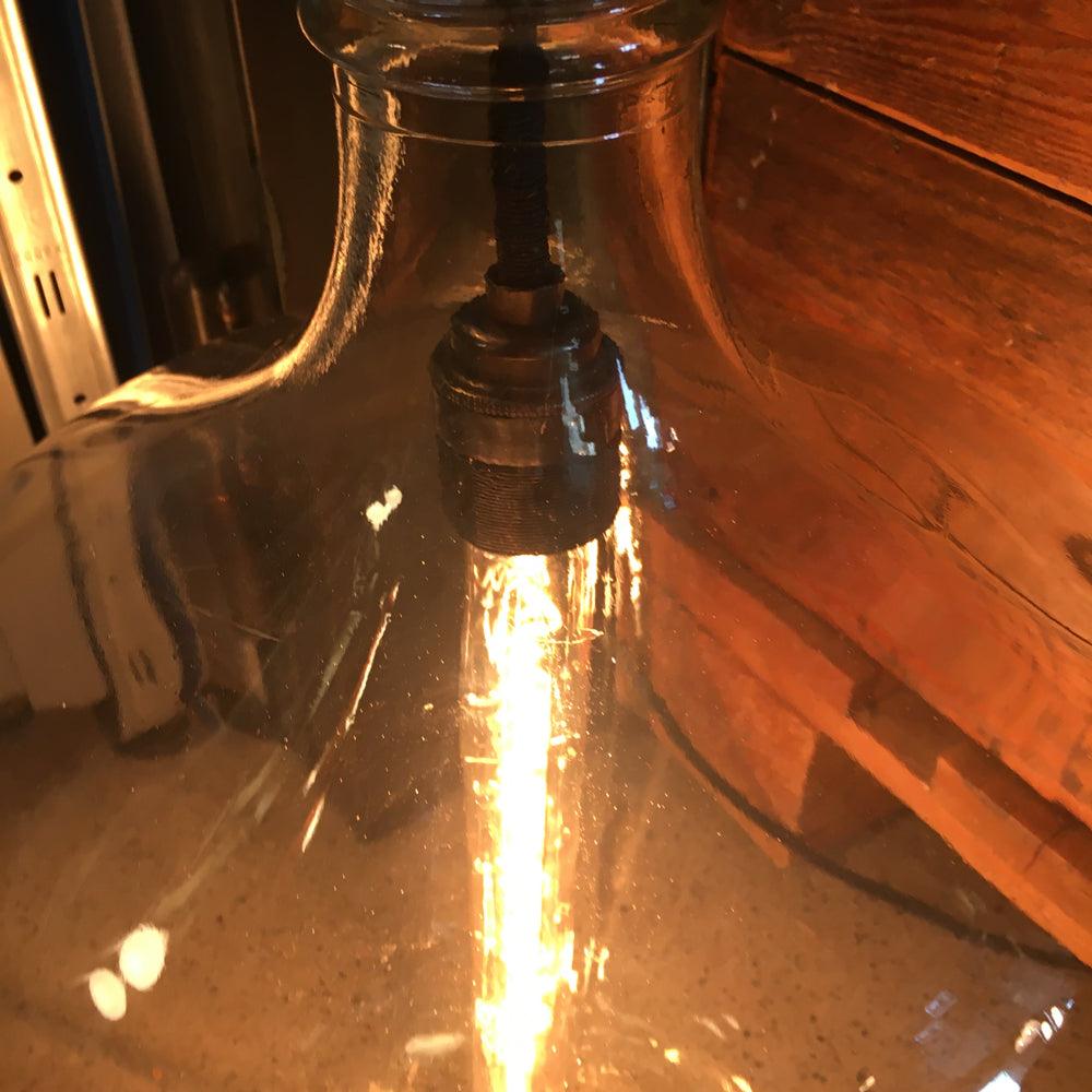 VINTAGE BALLONFLASCHE LAMPE - DAS_OBJEKT (6059387453614)