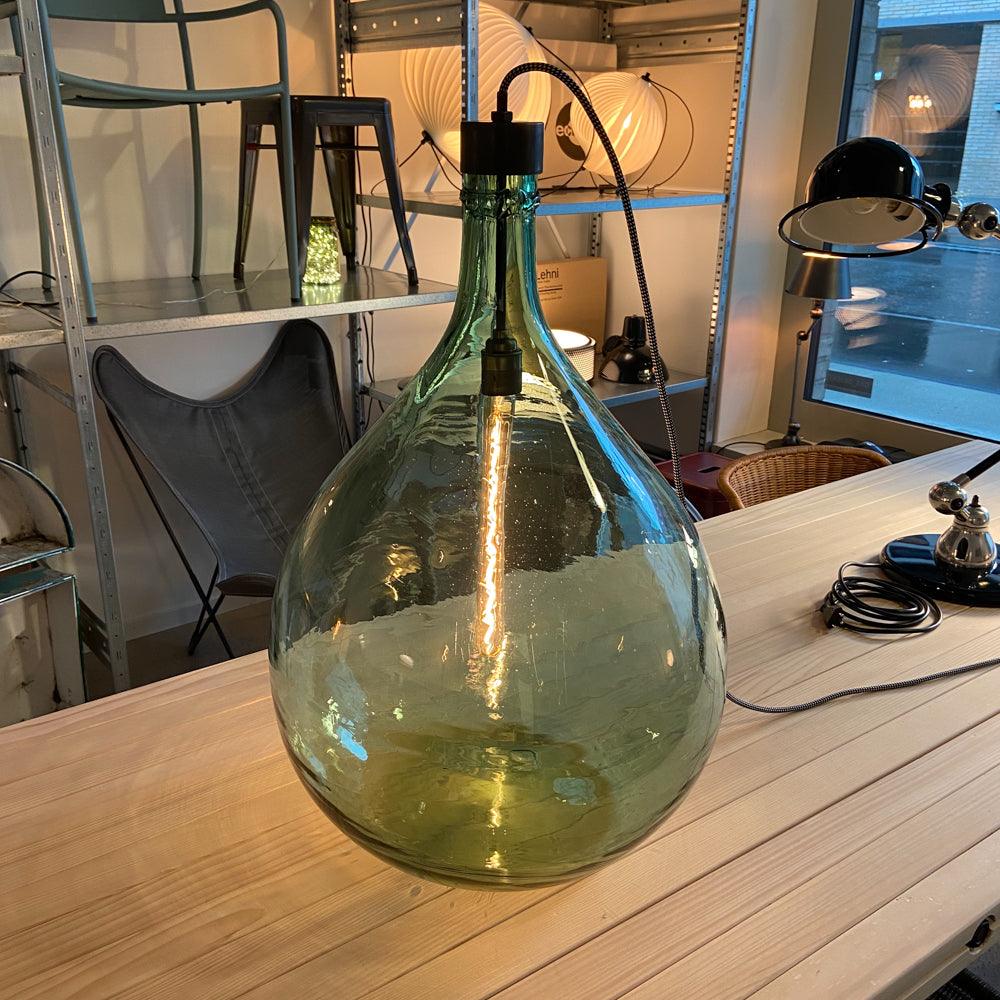 VINTAGE BALLONFLASCHE LAMPE GROSS - DAS_OBJEKT (7473375084757)