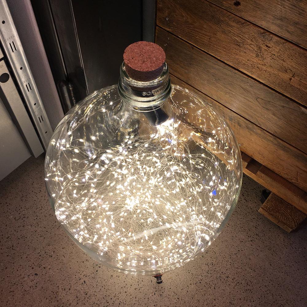 VINTAGE BALLONFLASCHE MIT LICHTERKETTE 600 - DAS_OBJEKT (6049258504366)