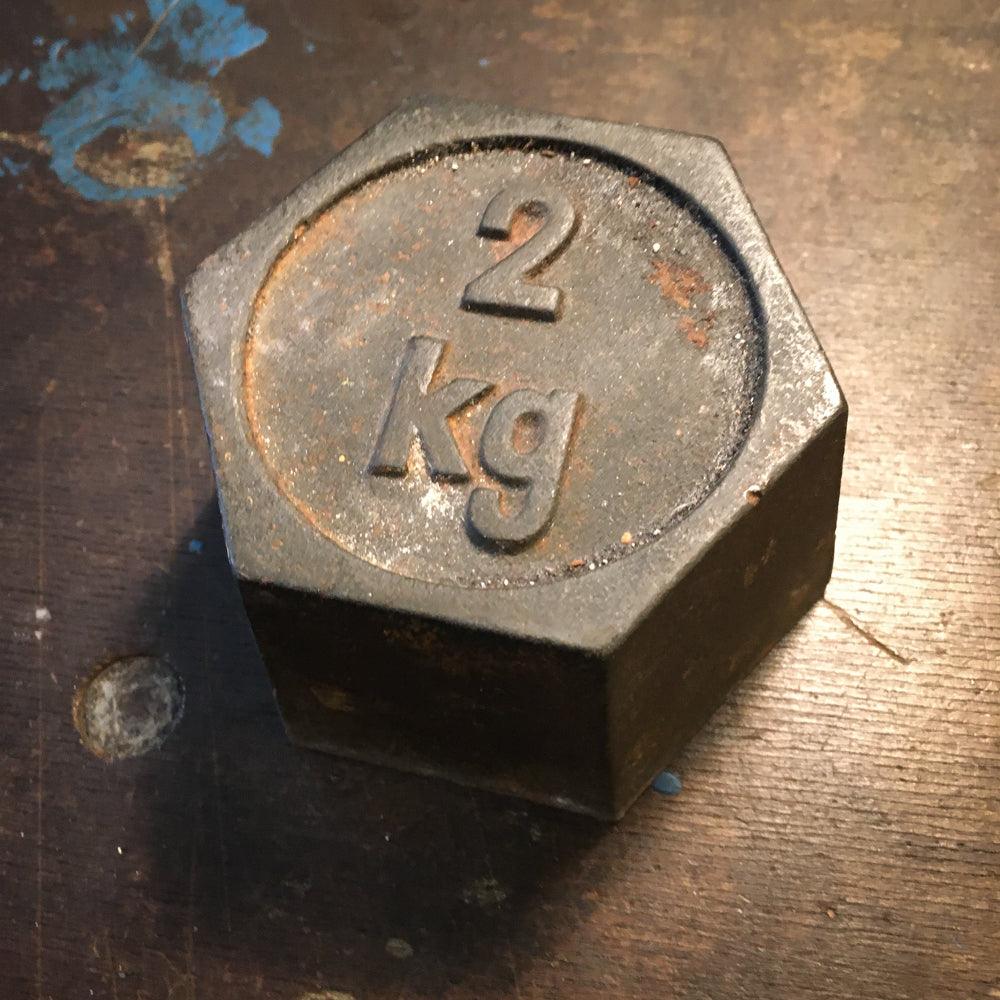 VINTAGE GEWICHT 2KG - DAS_OBJEKT (6195964346542)