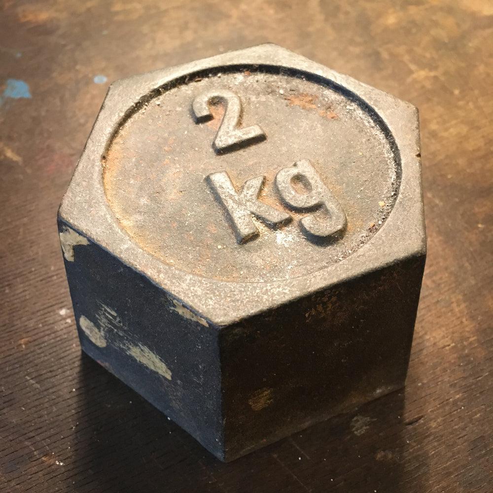 VINTAGE GEWICHT 2KG - DAS_OBJEKT (6195964346542)
