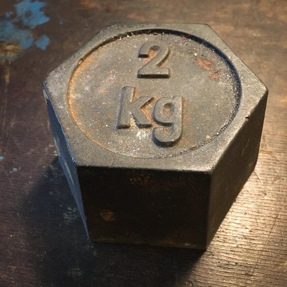 VINTAGE GEWICHT 2KG - DAS_OBJEKT (6195964346542)