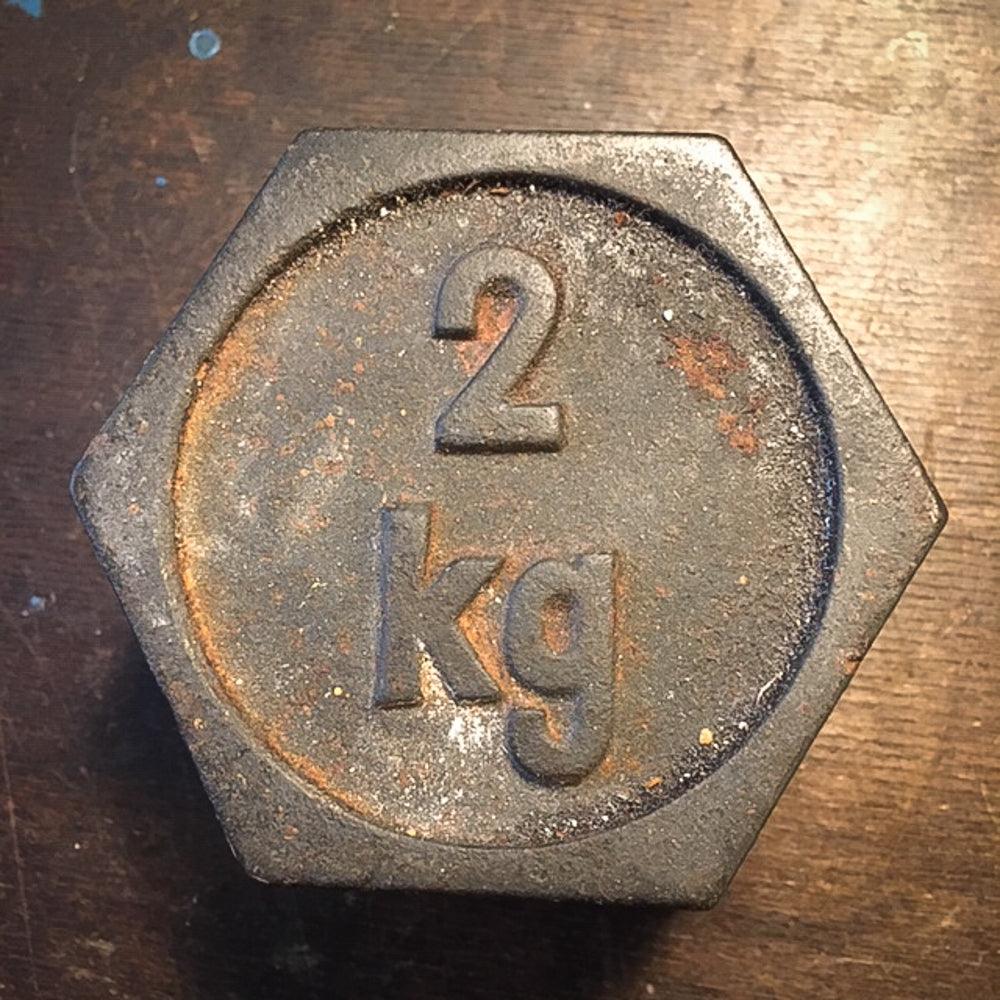 VINTAGE GEWICHT 2KG - DAS_OBJEKT (6195964346542)