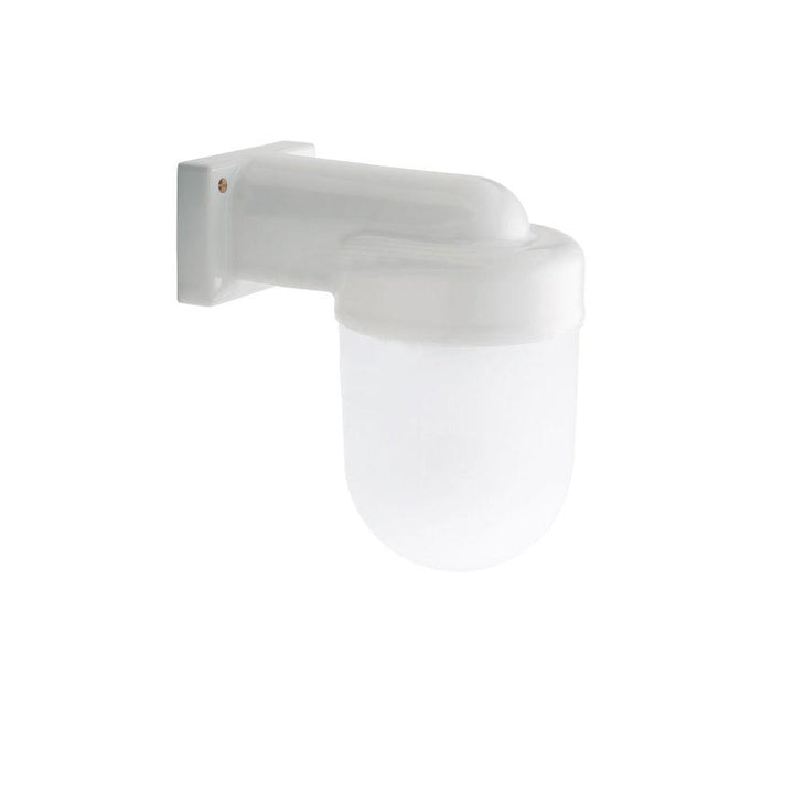 WANDLEUCHTE PORZELLAN 004 MIT GLAS IP54 - DAS_OBJEKT (4705052131409)