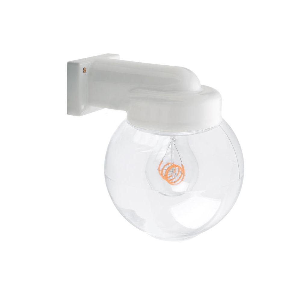 WANDLEUCHTE PORZELLAN 004 MIT GLAS IP54 - DAS_OBJEKT (4705052131409)