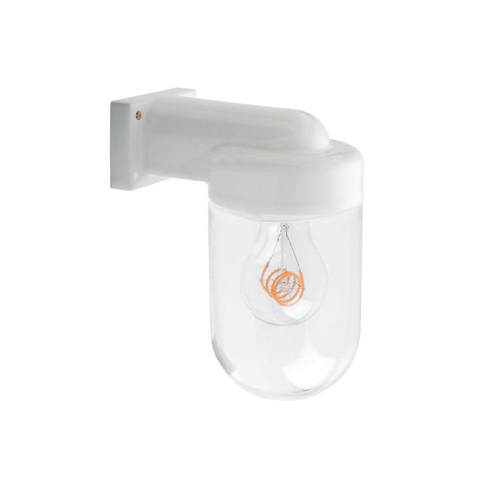 WANDLEUCHTE PORZELLAN 004 MIT GLAS IP54 - DAS_OBJEKT (4705052131409)