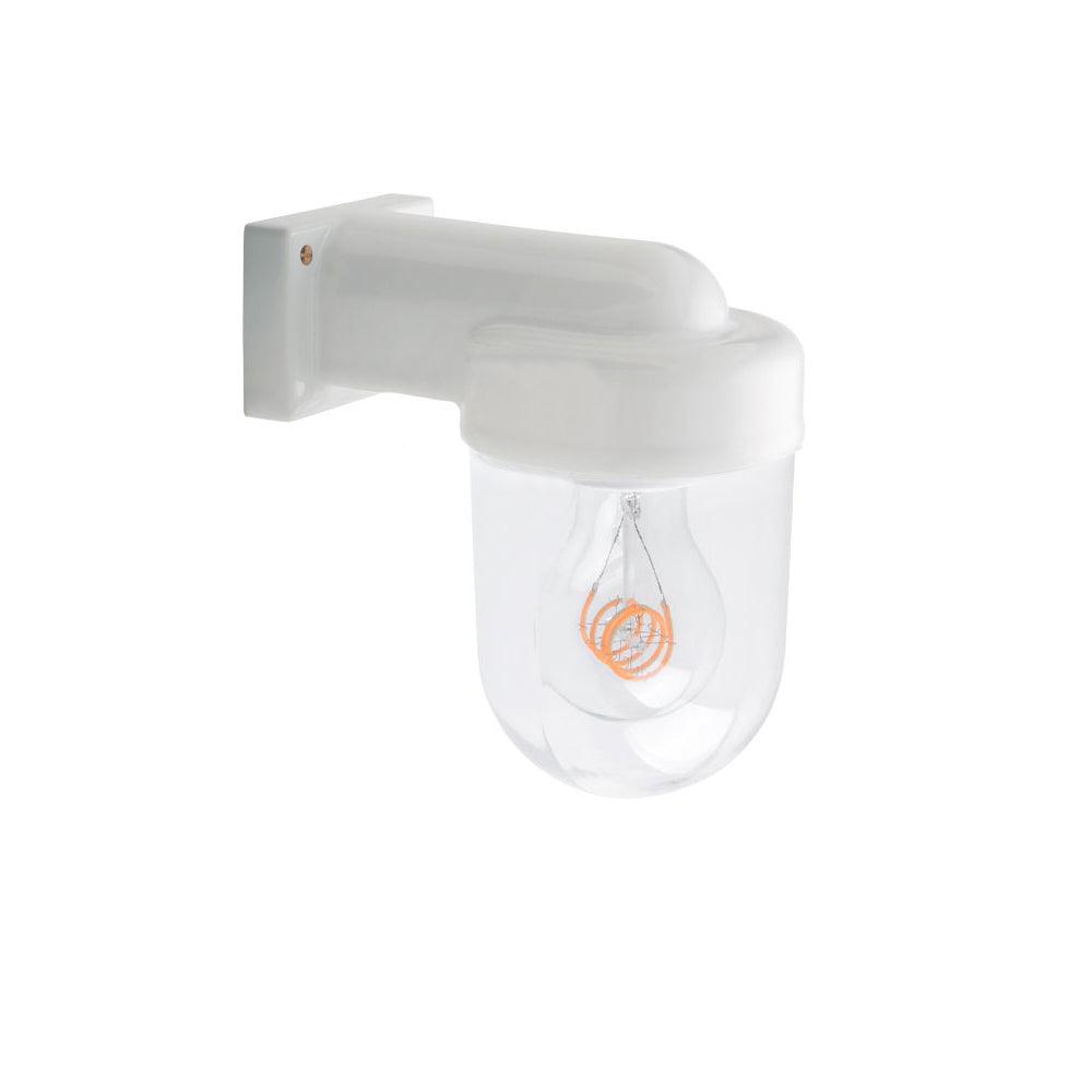 WANDLEUCHTE PORZELLAN 004 MIT GLAS IP54 - DAS_OBJEKT (4705052131409)