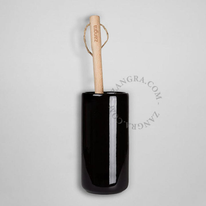 WC-BÜRSTEN WANDHALTER AUS PORZELLAN - DAS_OBJEKT (7933415325909)