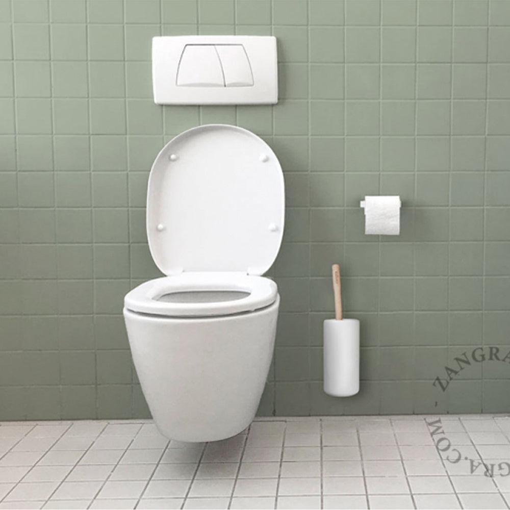 WC-BÜRSTEN WANDHALTER AUS PORZELLAN - DAS_OBJEKT (7933415325909)