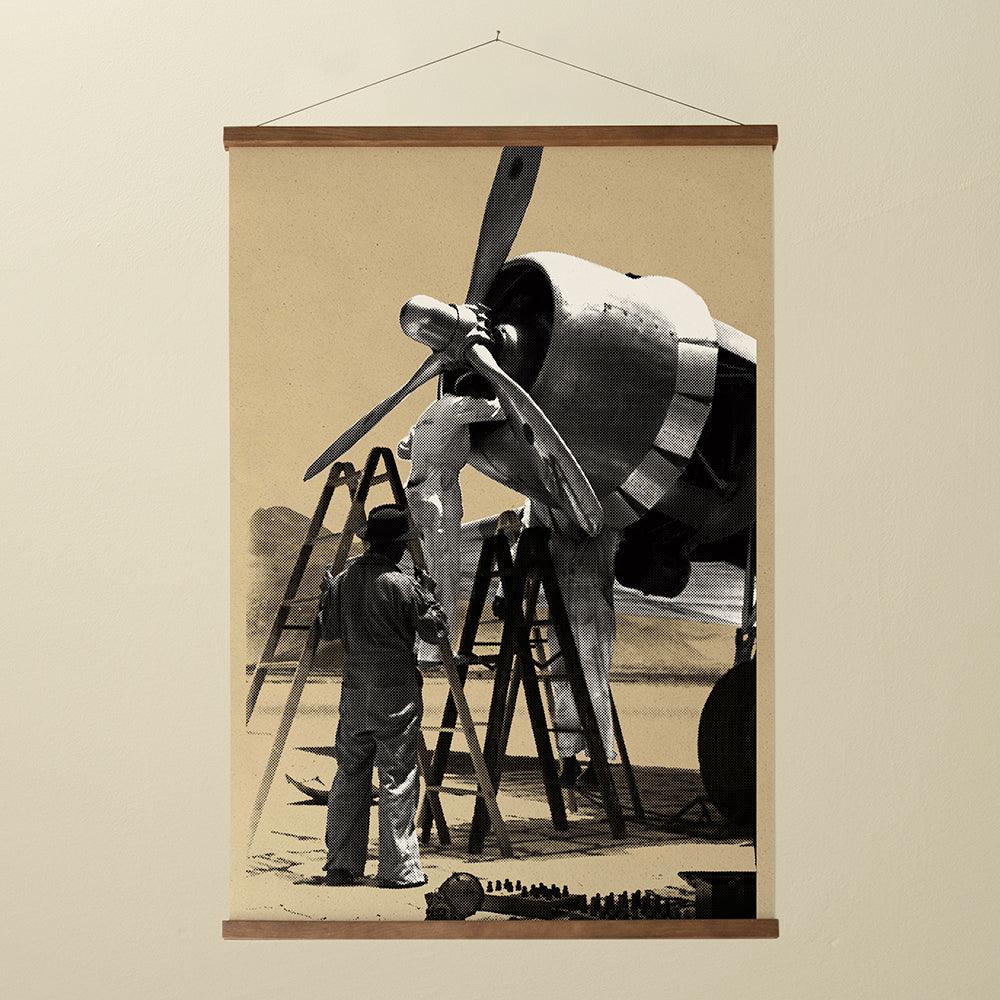 WORK AT THE PROPELLER – LIMITED PRINT - DAS_OBJEKT (7728092381397)